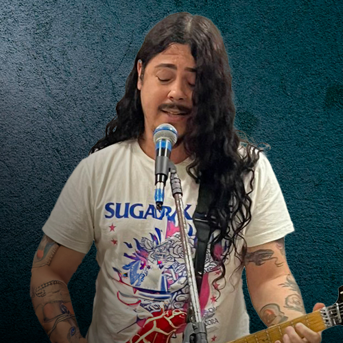 Veeg — Guitarra e vocal da ALLMEGA